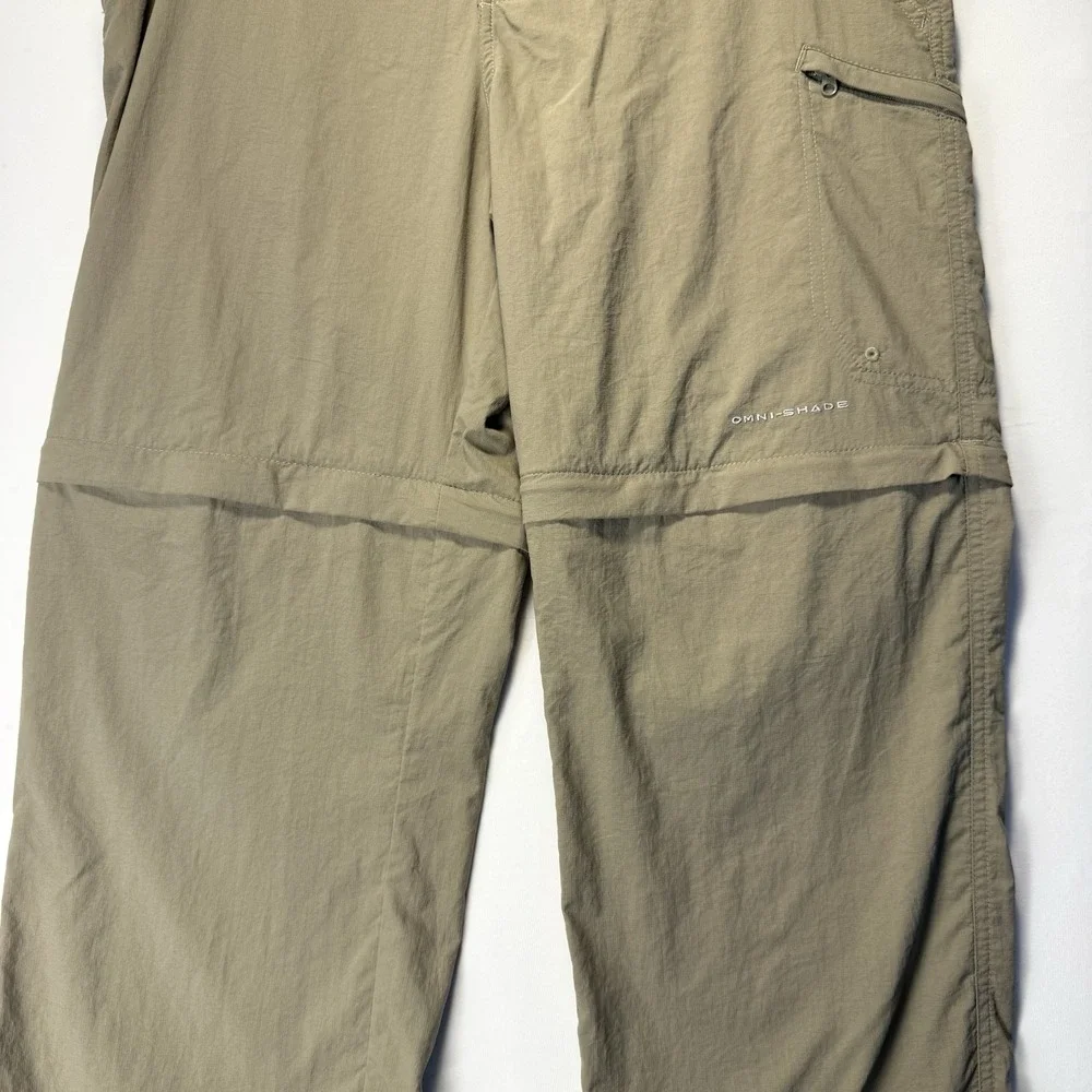 Columbia Pants Women's M Omni-Shade Convertible Utility Hiking - Picture 4 of 15
